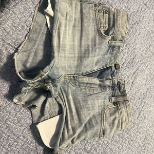 Jean short shorts